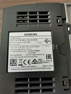 议价 V20变频器 7UV1 6SL3210 5BB13