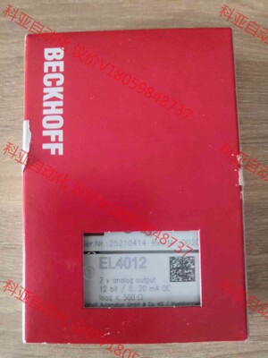 倍福EL4012全新模块，实物拍摄