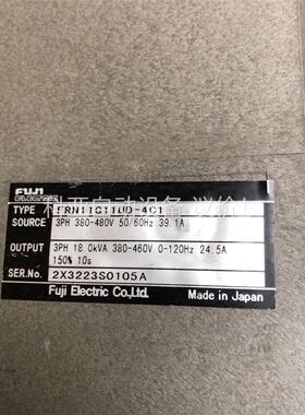 富士变频器5000G11UD-4C1电梯机，成色漂亮，拍(议价)