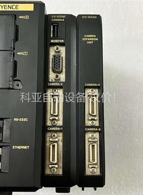 基恩士视觉控制器CV-X170F带模块CV-E500，功能正(议价)