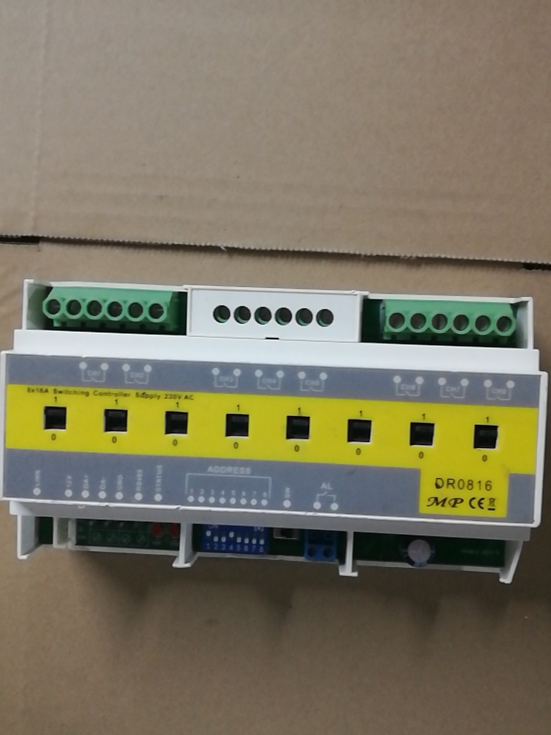 DR0816控制模块8x16A，二手拆机，实物如图所示，17