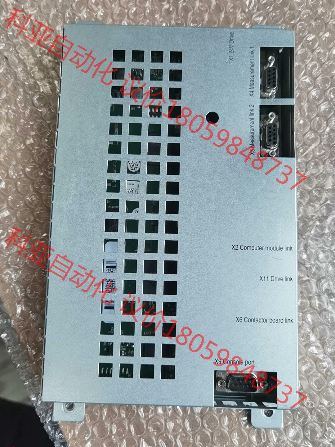 实图实价，外壳轻微变形，功能正常，ABB机器人轴计算机板，A