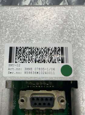 ABB喷涂机器人SMU-02轴计算机板3HNE07835-1（议价）