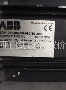 拆机ABB电机SDM251-004N8-092/30-200(议价)