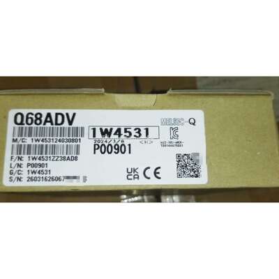 Q68ADV 三菱原装未拆封正品Q系列模块，盒码一致，实（议价）