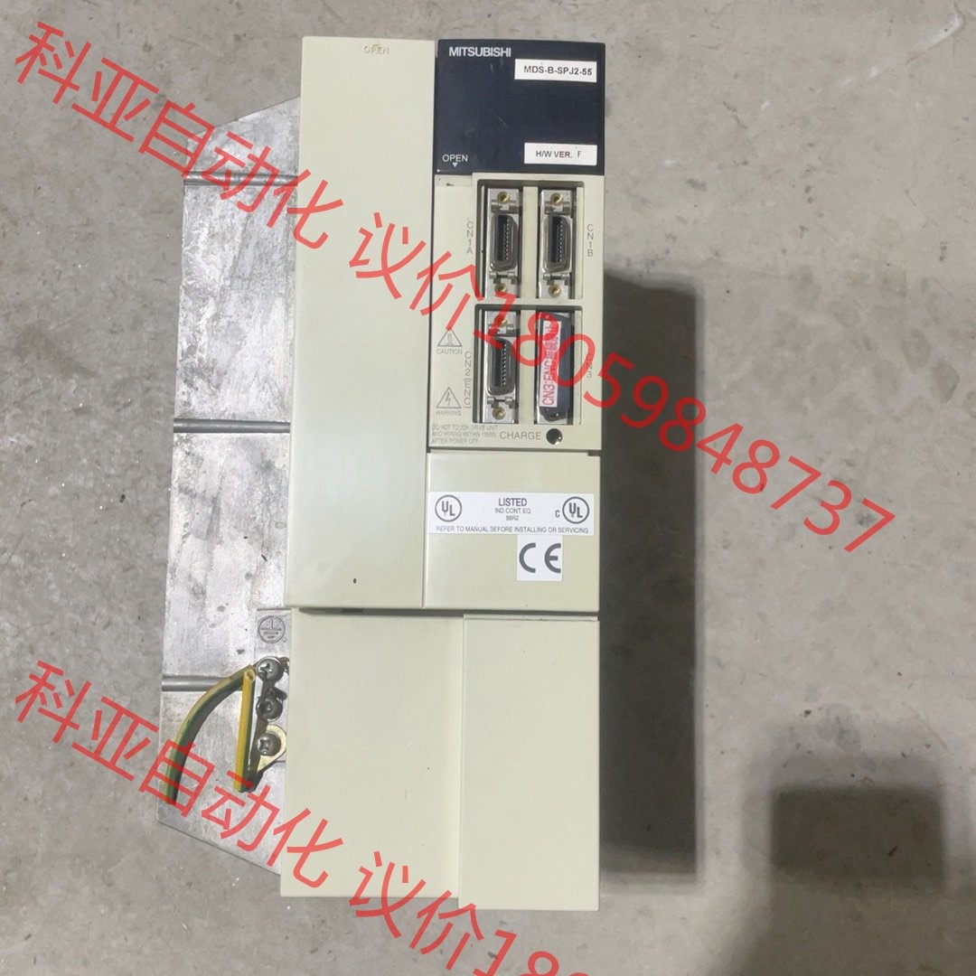 三菱驱动器MDS-B-SPJ2-55原装拆机无修实物拍摄成色