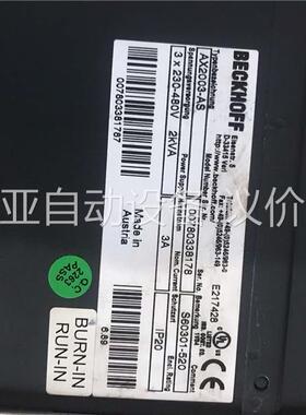拆机倍福驱动器AX2003-AS，实拍包好，(议价)