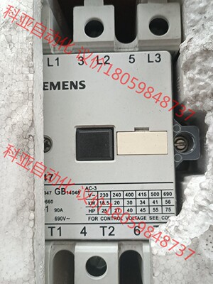 西门子3TF4722-0XM0交流接触器，包装有点旧，里面全