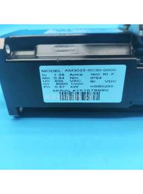 BECKHOFF倍福电机AM3022-0C30-0000 库（议价）