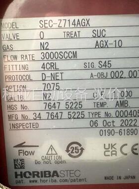 horiba流量计 sec-z714AGX，AMAT 0(议价)
