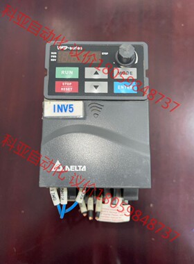 台达变频VFD007E43T，0.75KW，380V