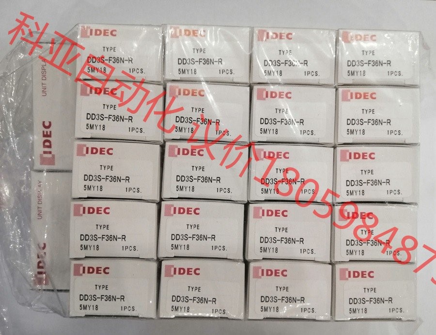 和泉组合式数字显示器 DD3S-F36N-R 红色