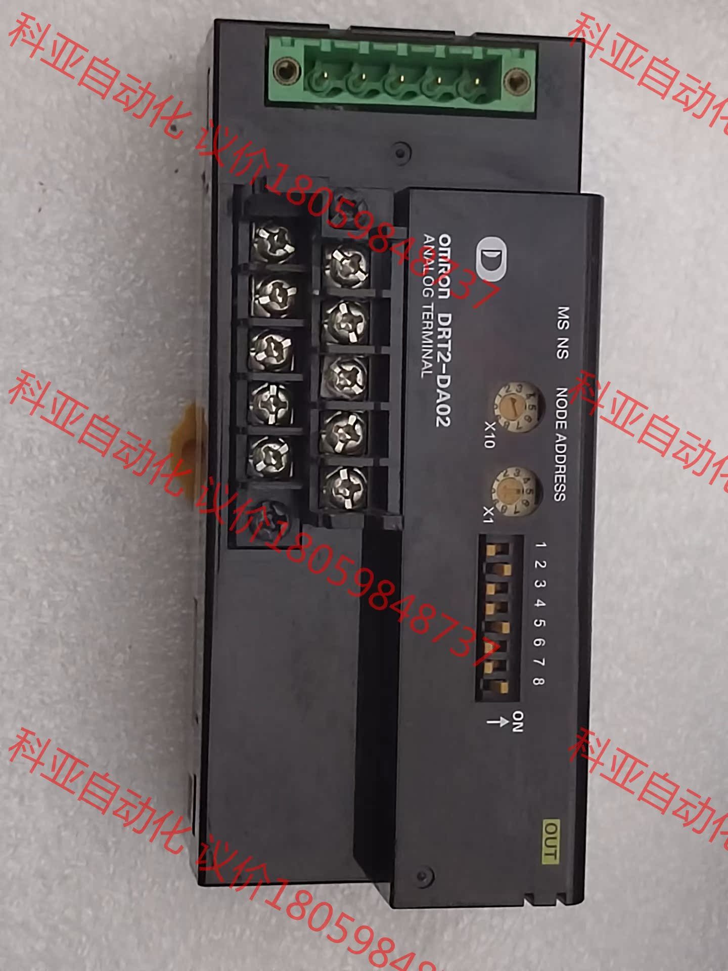 PLC DRT2-AD02点输出模块，质保3个月。