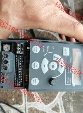 0.37kw丹佛斯FC-051P变频器，功能包好缺下盖板实物