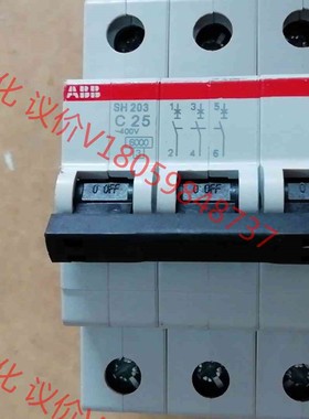ABB3p25A空开九成新ABBSH203C25小型断路器，