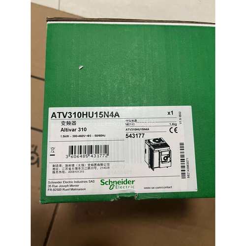 变频器，ATV310HU15N4A，带包装，工（议价）