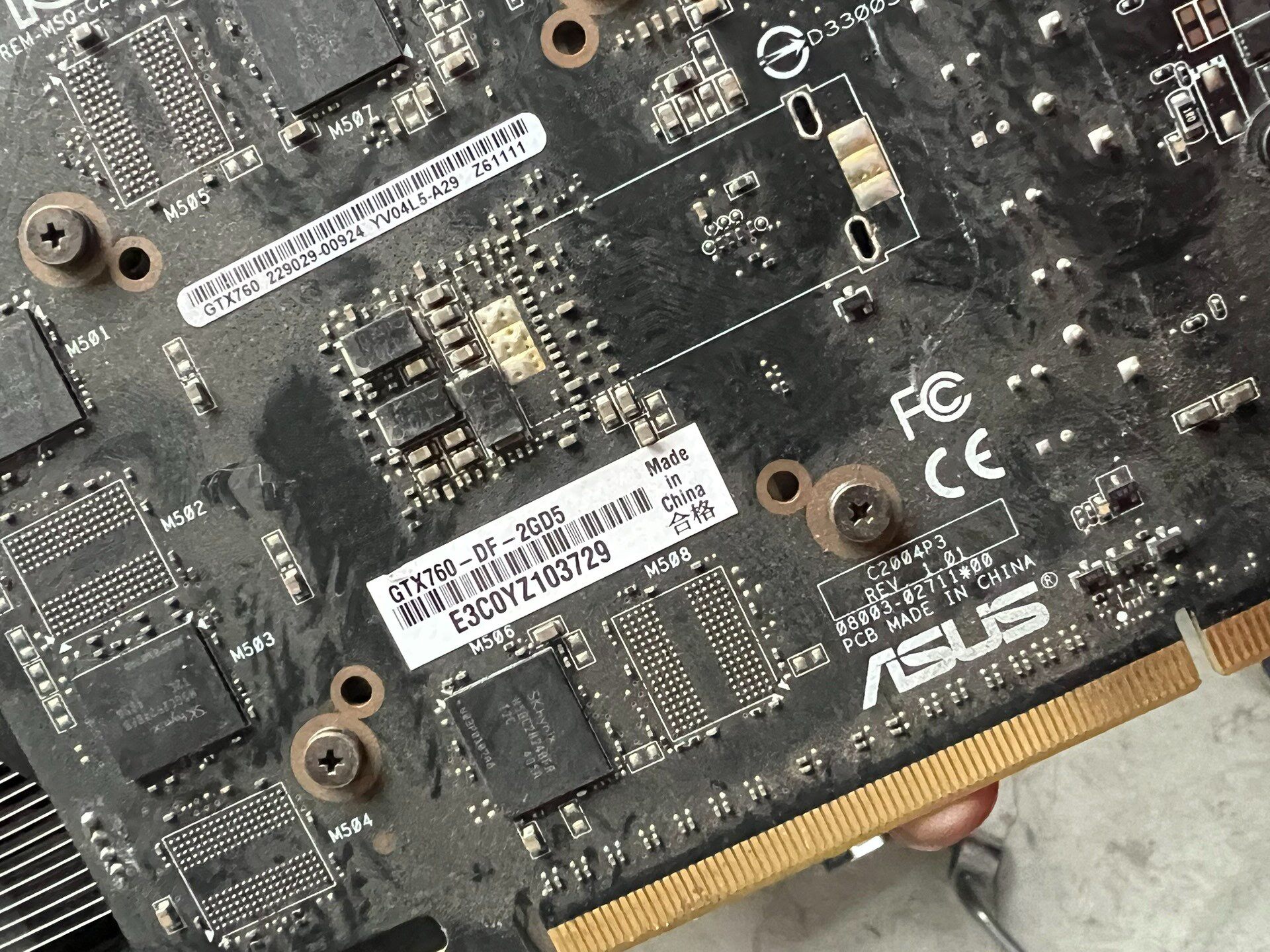 华硕战骑士GTX760 DF 2GD5 豪华高端游戏显卡 正