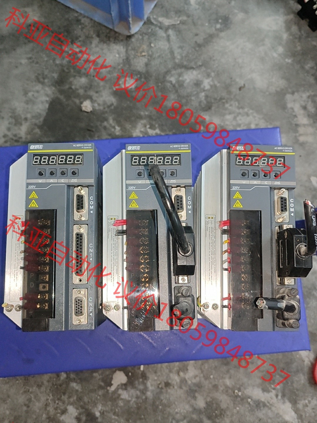 拆机艾威图伺服驱动器F-H08AT2(2个)，F-H04AT