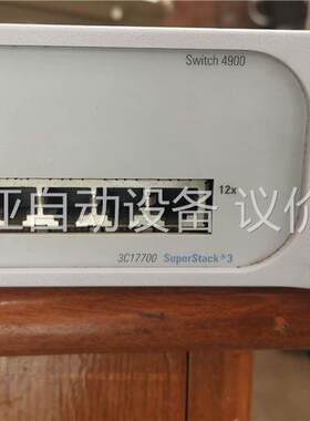 3COM千兆 交换机Switch4900一台，外观功能正常，(议价)