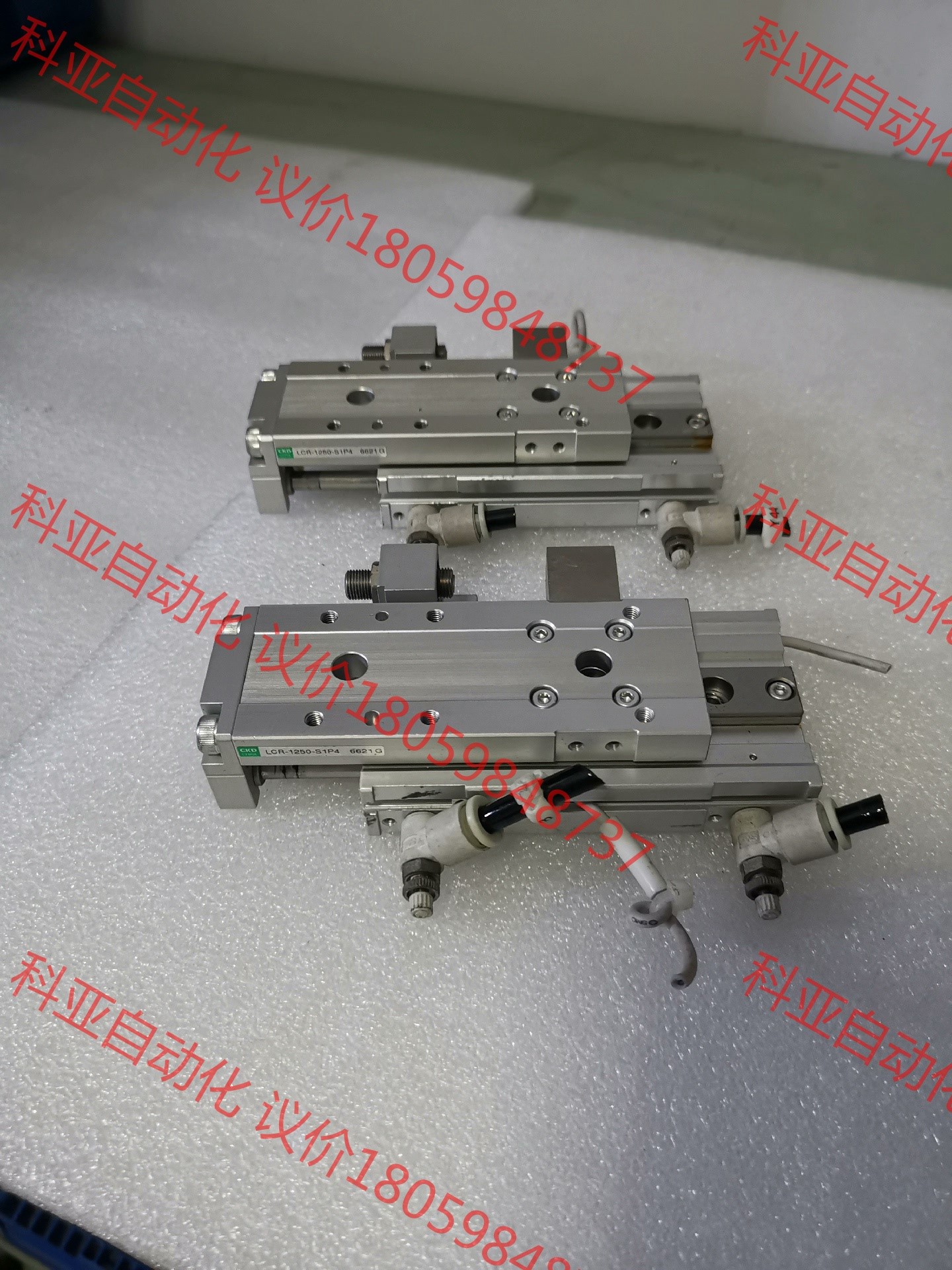 CKD滑台，LCR-1250-S1P4，拆机两个，实物拍摄，