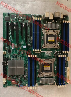 超微 X9DAI  双路主板 x79工作站主板，带声卡 带2