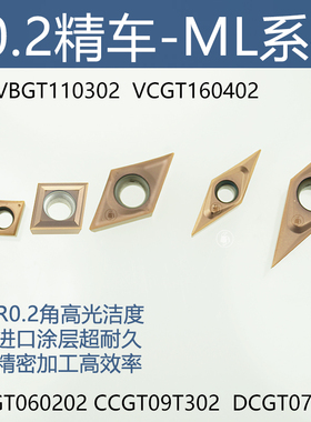CCGT060202内孔精车刀片 数控车刀R0.2角 内孔刀片02角CCGT09T302