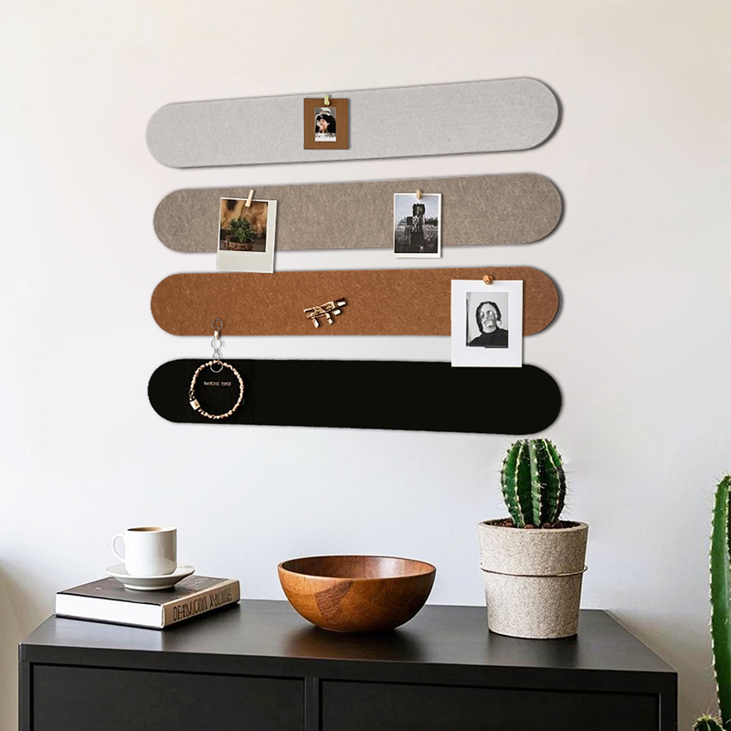 免打孔不伤墙毛毡墙贴送无痕胶