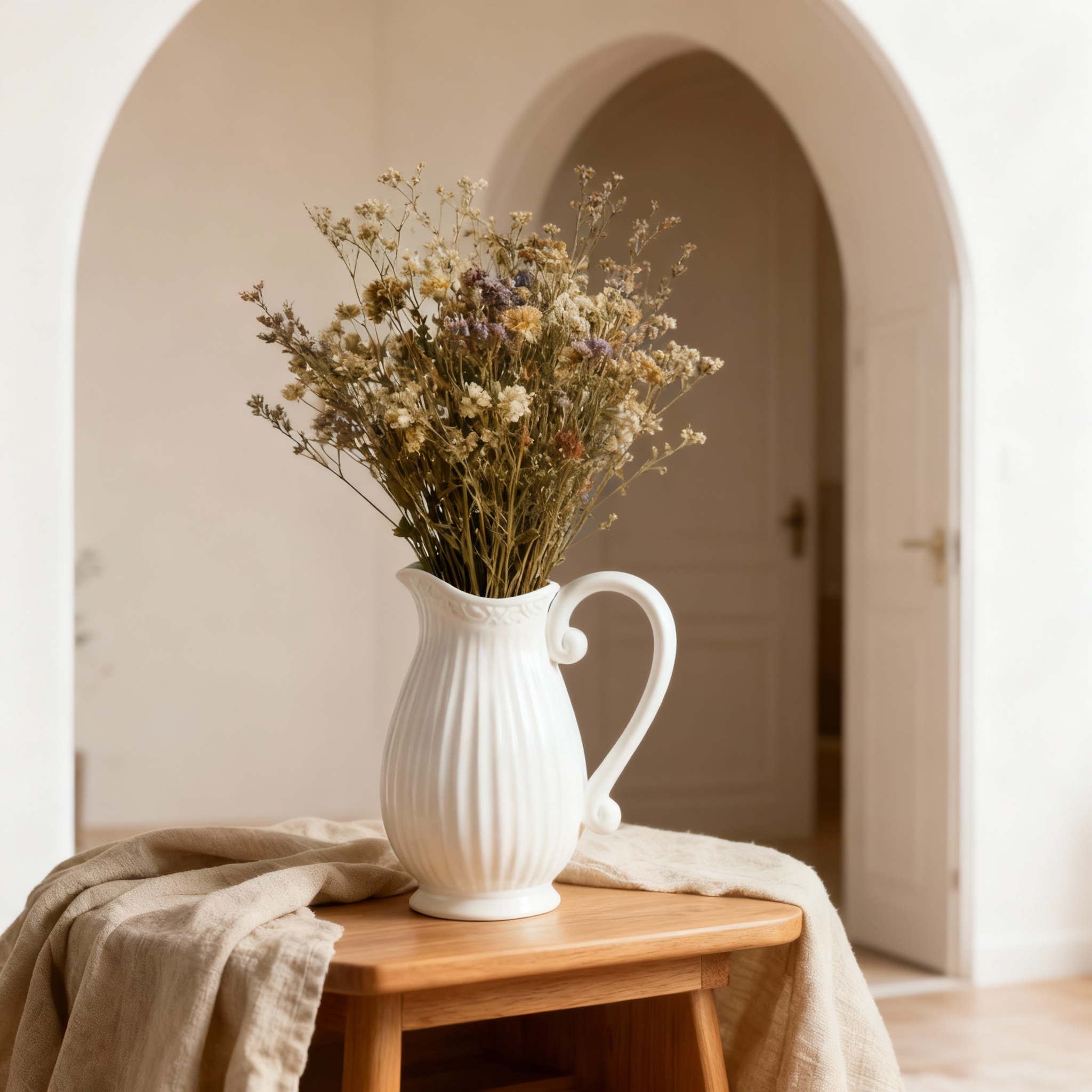 复古怀旧陶瓷花瓶客厅桌面摆件