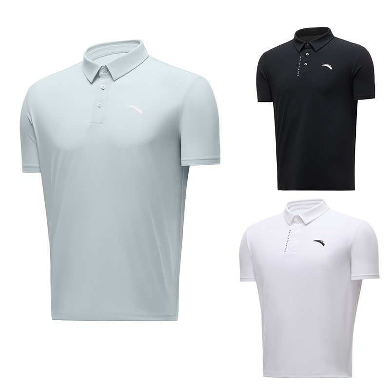 短袖POLO安踏polo衫运动休闲服速干男士T恤女2025新款春夏季