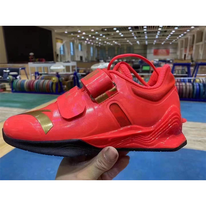 anta/安踏赞助国家队举重鞋室内训练运动鞋低帮休闲鞋