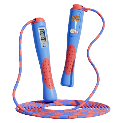 儿童电子计数竹节跳绳幼儿园专用