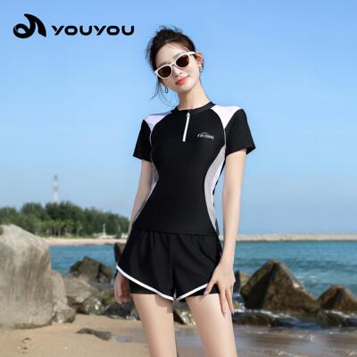 泳衣女保守分体2025新款