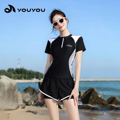 泳衣女保守分体2025新款