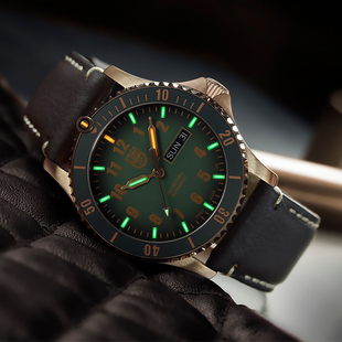 Luminox雷美诺时瑞士机械表青铜限量手表氚气防水腕表 0936.set