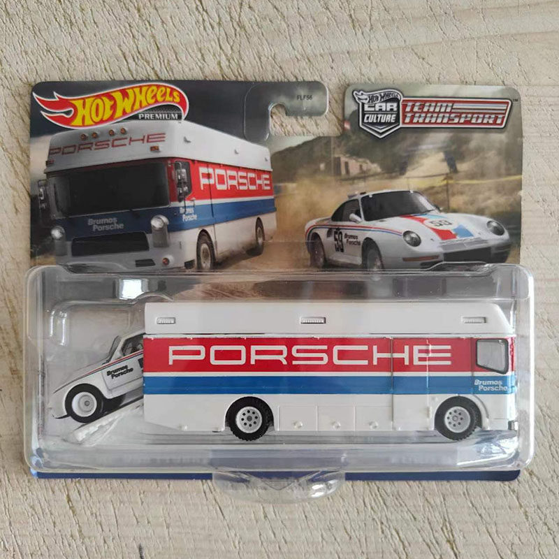 HOT WHEELS 자동차 문화 운송 팀 조합 메르세데스-벤츠 CLK-GTR 포르쉐 959 WILLYS 팀 합금