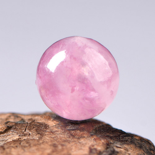 5A天然冰种紫锂云母散珠子单珠diy水晶饰品配件材料串珠单珠圆珠