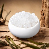 7A新疆和田昆仑白玉髓散珠半成品diy水晶饰品配件材串珠 包邮