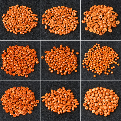 弹幕橄榄核diy手工串珠