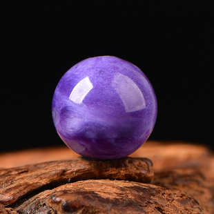 天然紫龙晶散珠子圆珠DIY配珠多宝散珠水晶手链配件材料串珠隔珠