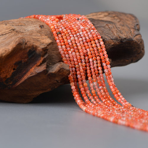 天然南红圆珠半成品DIY串珠配珠