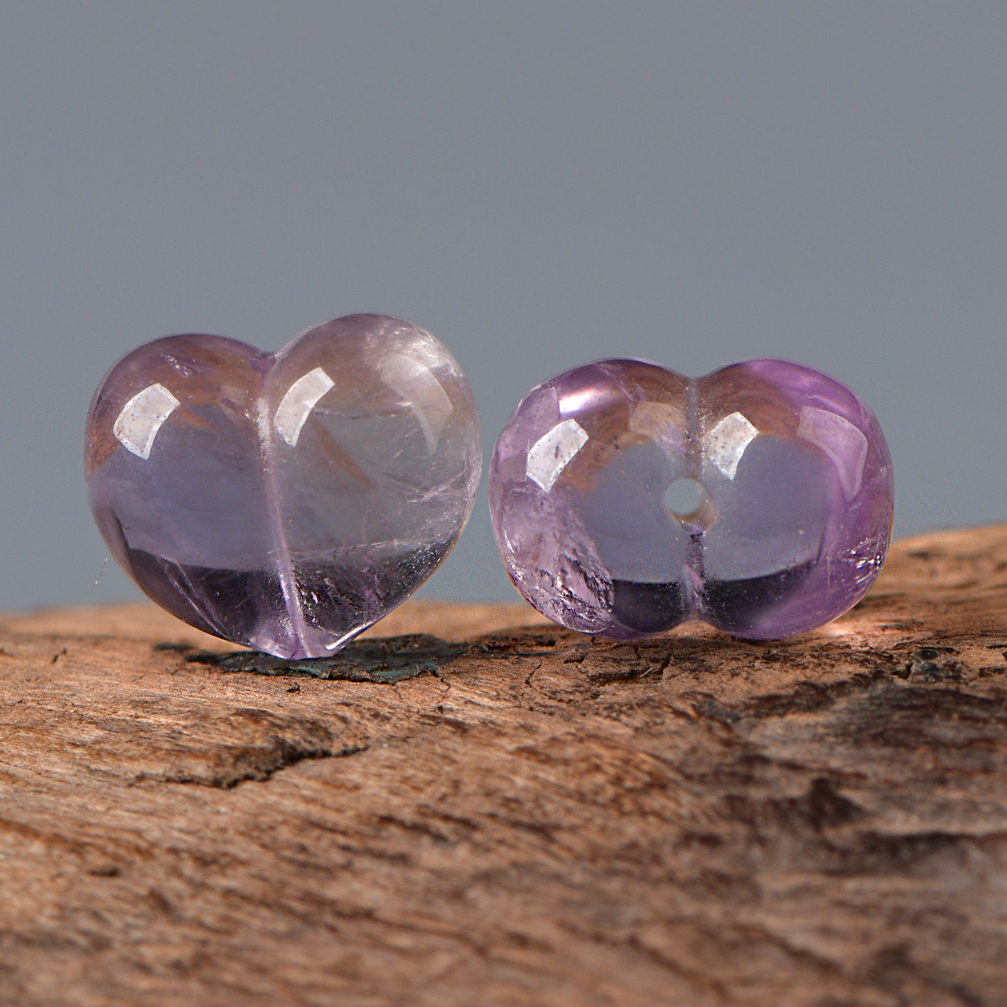 天然水晶薰衣草紫爱心diy手工饰品配件材料串珠串饰手串项链手工,饰品/流行首饰/时尚饰品新,DIY配件,淘宝优惠券,粉丝福利购,淘宝优惠卷