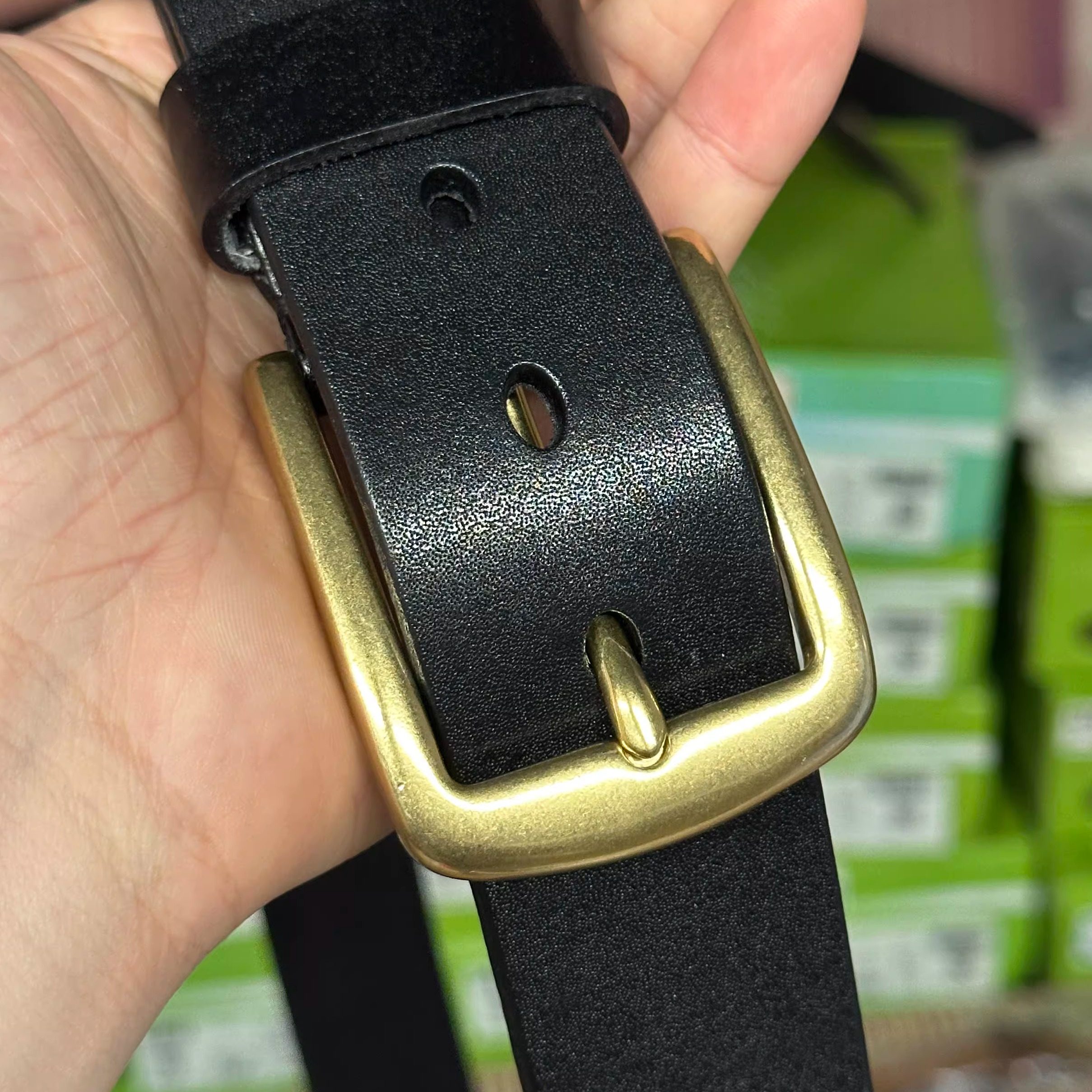 【档口清仓特价】头层牛皮男士腰带真皮商务皮带纯手工复古铜针扣,服饰配件/皮带/帽子/围巾,腰带/皮带/腰链,淘宝优惠券,粉丝福利购,淘宝优惠卷