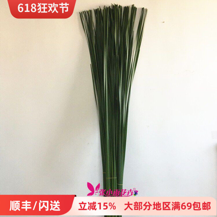 花艺插花蒲棒叶绿植背景装饰叶材婚庆场景布置鲜花点缀同城速递