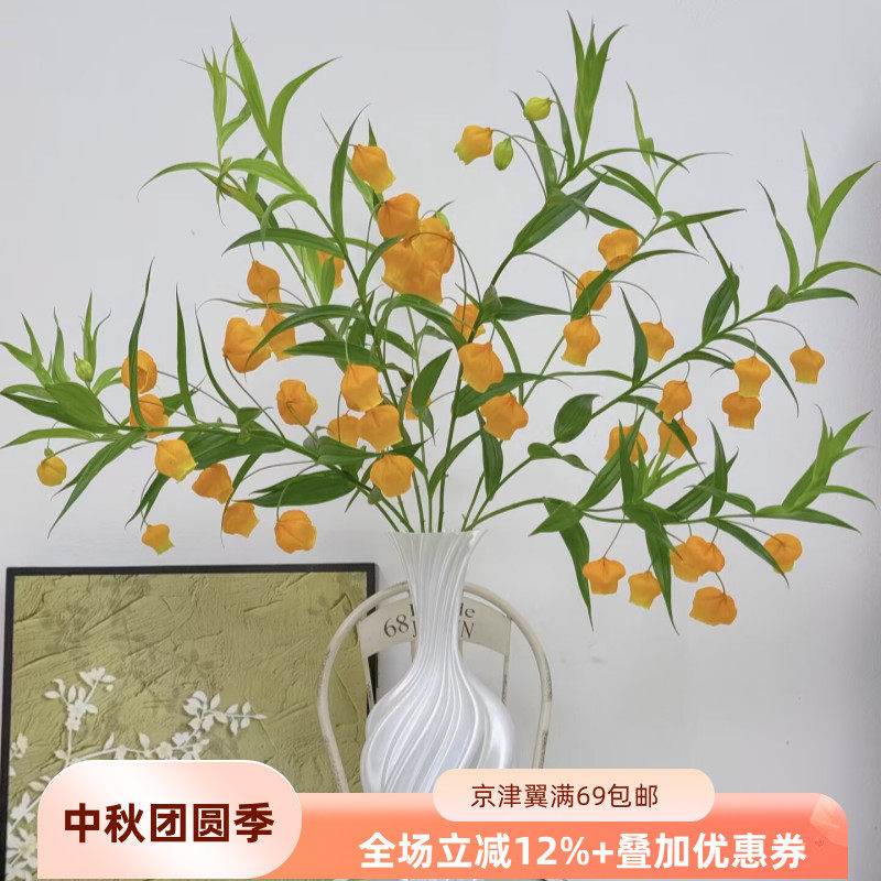 进口宫灯百合鲜切花10枝优雅