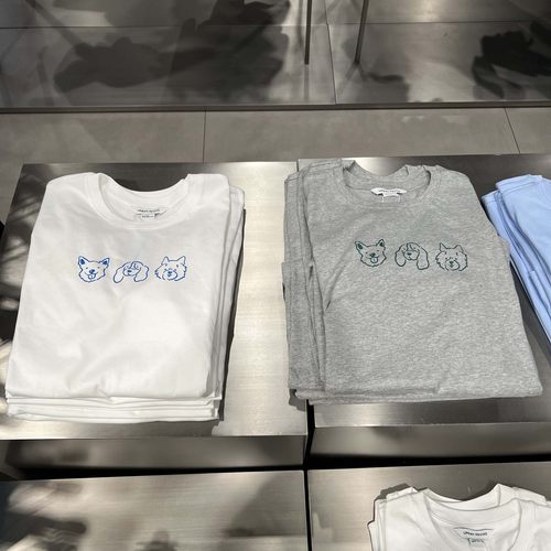 UR国内代购2024夏季女装趣味创意萌宠图案印花短袖T恤UYY440005