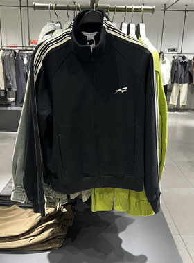 UR国内2025春季男装潮流休闲运动撞色立领夹克外套UMV150016