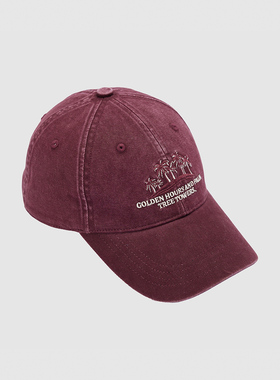 UR国内2025秋季女士时尚百搭复古水洗刺绣棒球帽UAYA50273