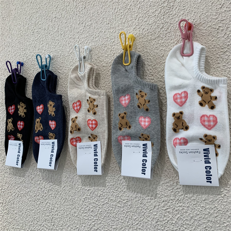 隐形浅口船袜硅胶防滑春夏