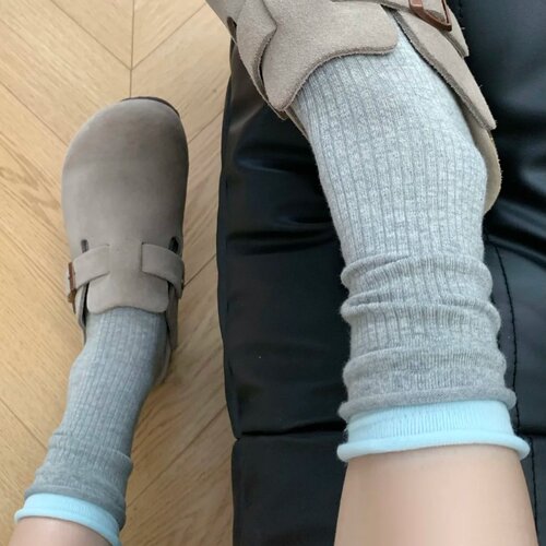 秋季新款棉质拼接女袜东大门透气