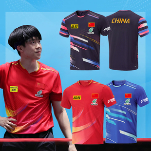 乒乓球服男女运动服短袖速干2025国家队服大赛服儿童乒乓球衣定制